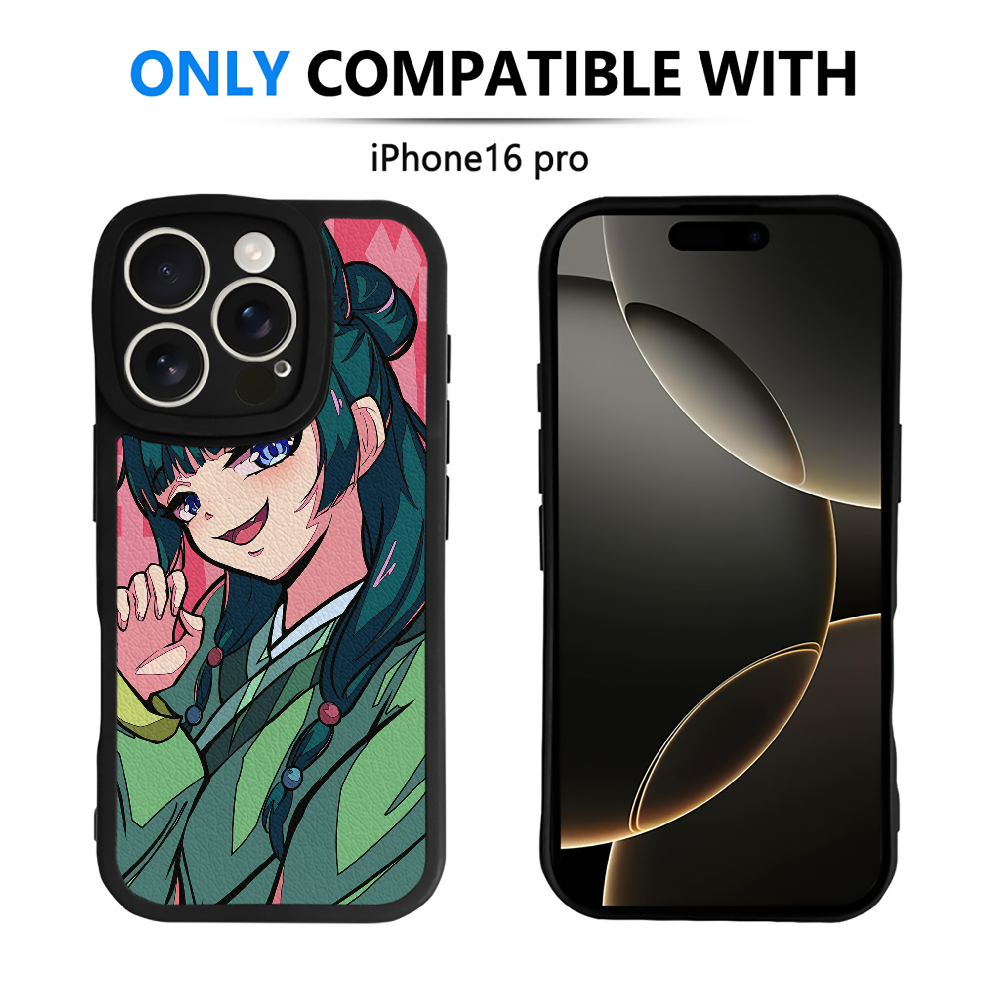 薬屋のひとりごと The Apothecary Diaries 【iPhone 16シリーズ対応】シリコンスマホケース（レザー調） 材質：シリコン